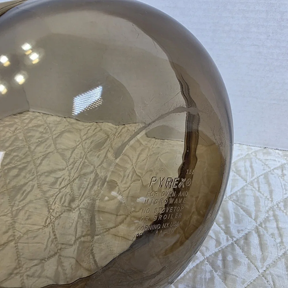Pyrex fireside glass